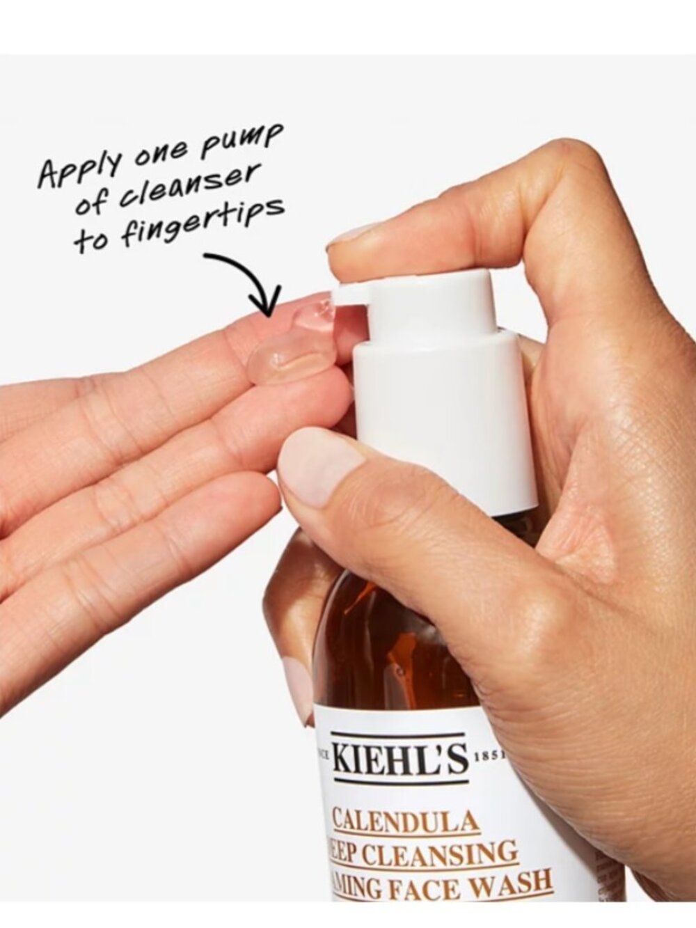 Kiehls Skincare Set-Calendula Deep Cleansing Foaming Face Wash,3 x 30ml-2pc-NEW - Picture 6 of 14